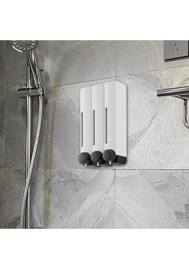 Suntek Manuel Sabun Dispenser Büyük Beyaz