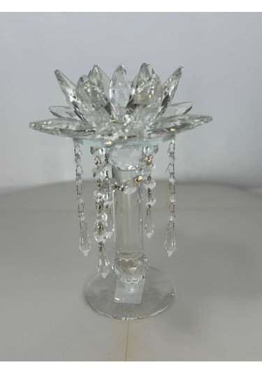 Biev Kristal Mumluk 25 Cm ŞEFFAF