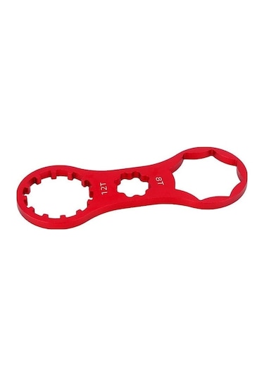 Xindoker Montaj Bisiklet Fork Servis Aracı - Suntour Xcm/xcr/xct/rst Amortisör Tamiri, Kırmızı, 8t-12t Anahtar Altın