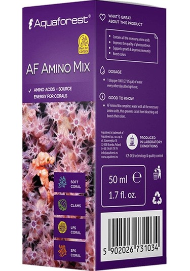 Aquaforest Af Amino Mix Mercan Besini 50 Ml