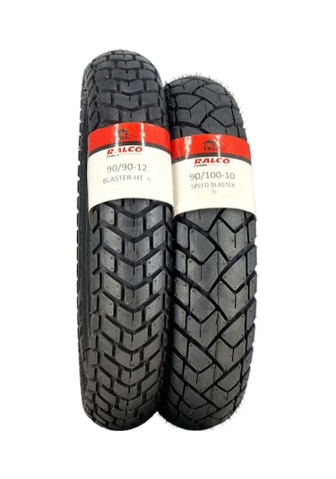 Activa 125 Uyumlu Lastik Takımı 90/100-10 Ve 90/90-12 Speedblaster/blaster Ht