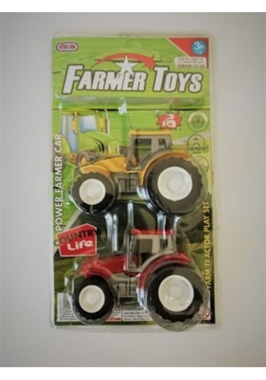 Nizam Çiftlik Serisi Ikili Traktör Farmer Toys