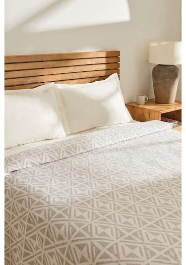 Kaşmir Home Ida Çift Kişilik Pike Vizon Vizon