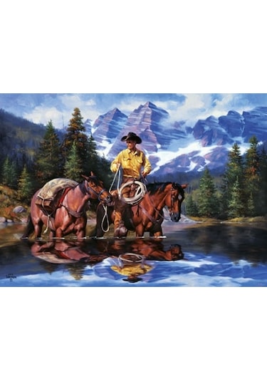 Masterpieces 1000 Parça Puzzle Reflections Of The Rockies