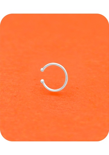 Silvera Telkari Gümüş Halka Hızma 925 Ayar Gümüş Hızma St334 Gümüş