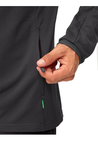 Vaude Elope Fleece Erkek Ceket 45317 Phantomblack