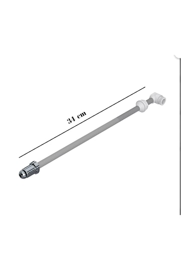 Taharet Çubuğu Krom Uçlu 34 Cm