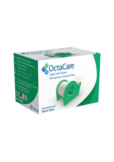 Octacare Hipoalerjenik Kağıt Flaster 5 M x 5 CM 100 Adet