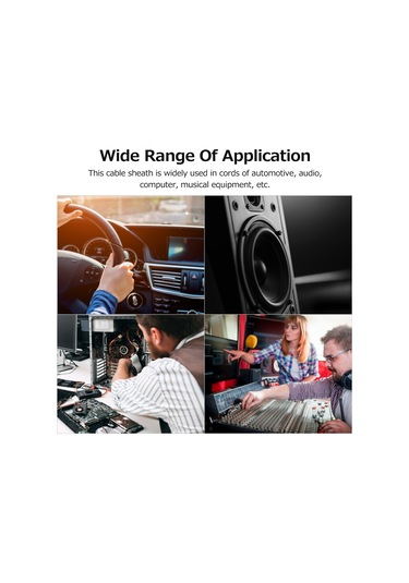 Tenfowee Fiberglas Kablolu Korumalı Kılıf - Isı Ve Ateş Direnci, 12mm Çap, 6.5m Uzunluk, Elektrik Kabloları İçin Koruma Ve Düzenleme