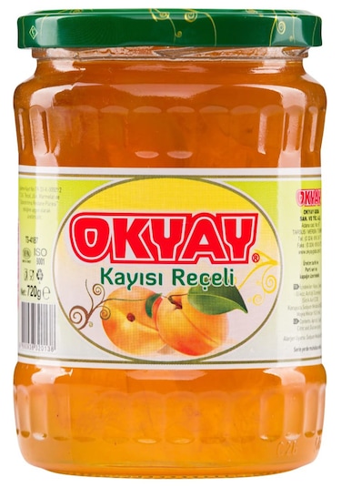 Okyay Kavanoz Kayısı Reçeli 720 G