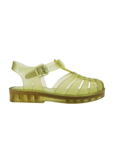 Mini Melissa Bebek Possession Transparan Mint Sandalet-14579 Yeşil
