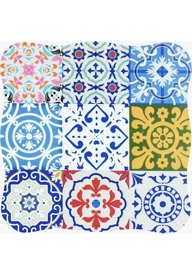 Lüks Bambu Mandala Nihale Sürdürülebilir Şıklık Renkli