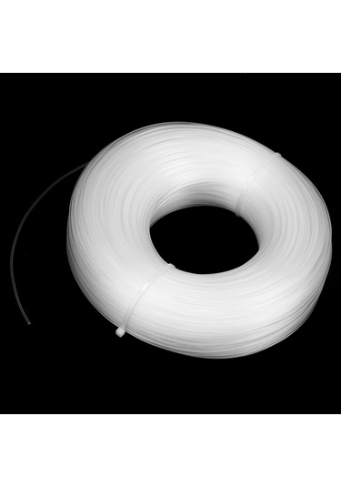 Geeroyoo 1.6mm Çap Beyaz Nilon Kesme Teli, 175m Uzunluk, Dayanıklı, Her Tip Benzinli Çim Biçme Makinesi İçin Uygun, Pratik Çim Biçme Aksesuarı