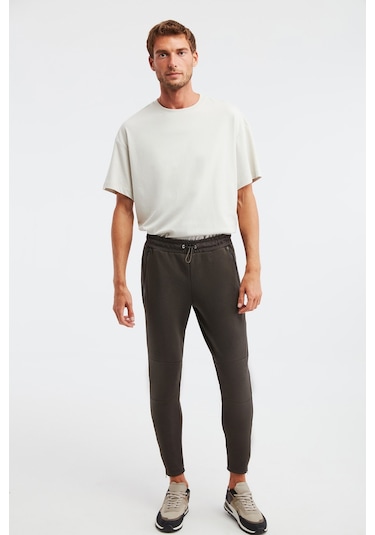 Somber Erkek Haki Düz Renk Pantolon