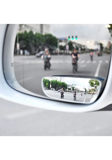 Flybuy Teleskopik Park Nokta Muayene Kör Geniş Evrensel Derece Çerçevesiz C-2 Aynası Aynası Araba Araba Aksesuarları Adet Adet Açı 360 2 Vu