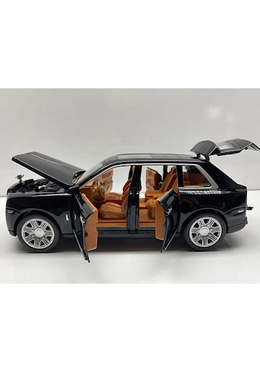 Metal Model Araba 23 Cm Rolls Royce Cullinan Sesli Işıklı Oyuncak Roys-roys