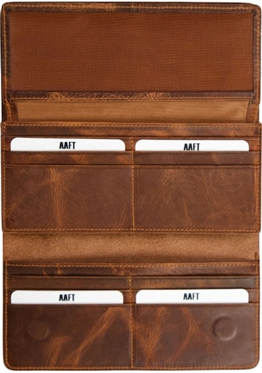 Mft Leather Hakiki Deri El Portföyü Cüzdan Hilton 8926 Crazy Taba