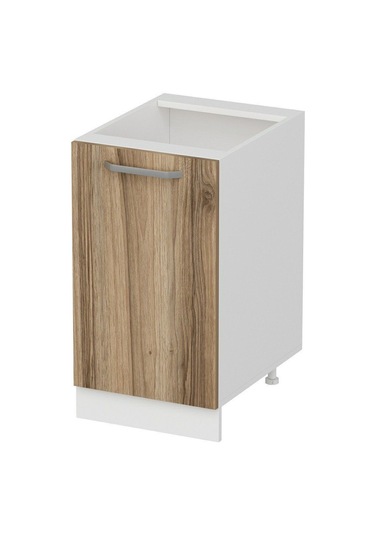 Minar Mutfak Alt Modül 1k1r 45cm Dolap Beyaz/dore - D1