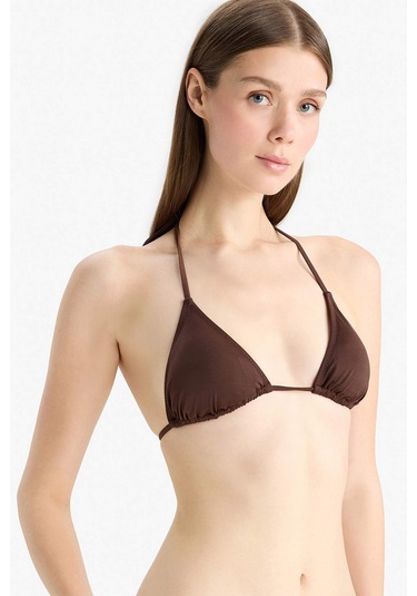 DeFacto Regular Fit Üçgen Bikini Üstü-Fall in Love T3666AZ25SMBN341 DeFacto Regular Fit Üçgen Bikini Üstü-Fall in Love T3666AZ25SMBN341