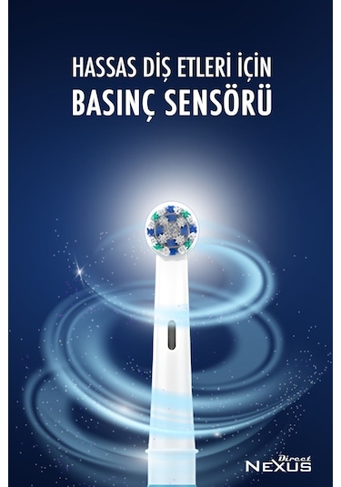 Direct Nexus Şarj Edilebilir Elektrikli Diş Fırçası