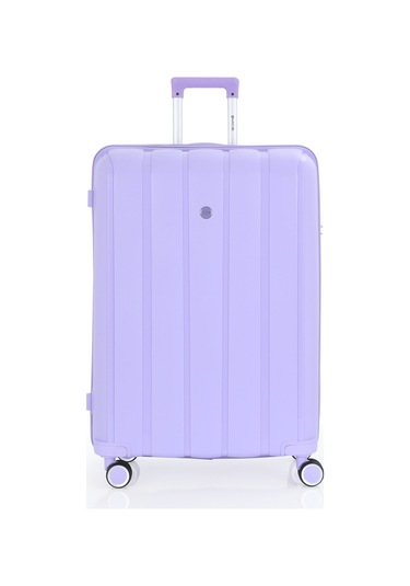 Mçs Polipropilen 3lü Valiz Seti Büyük & Kabin & Makyaj V305 S21yy1000082-set 00025 Lila