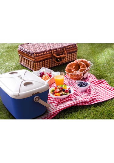 20 Lt Buzzy Buzluk Termos 1179 Cooler Box Mavi