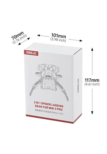 Teknoroket Djı Mini 5 Pro İniş Takımı Örümcek Ayak Yükseltme Landing Gear
