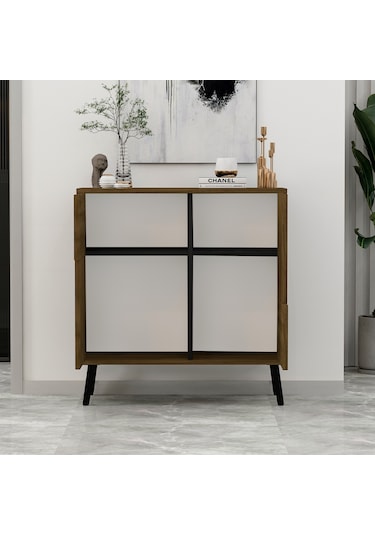 Darien Ç001 Çok Amaçlı Dolap Ceviz