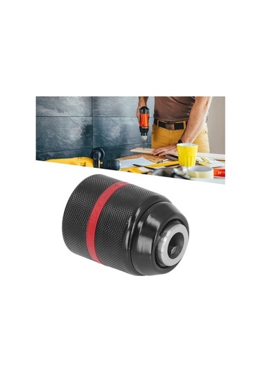 Besthome1 2-13mm Çelik Matkap Mandreni, Anahtarsız Otomatik Sıkma, Elektrik Matkap Adaptörü