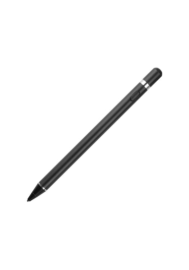 Singree Evrensel Stylus Kalem Esnek Bakır Uç Otomatik Kapanma İos Android Windows Kapasitif Ekran Siyah