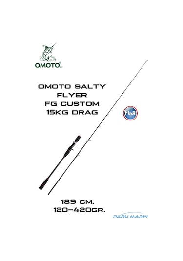 Omoto Salty Flyer Fg Custom 120-420Gr Slow Jig Kamışı