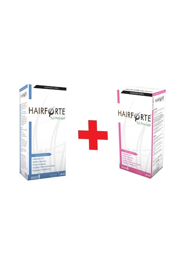 Hairforte Sprey Bay - Bayan 60 Ml 2'li Paket
