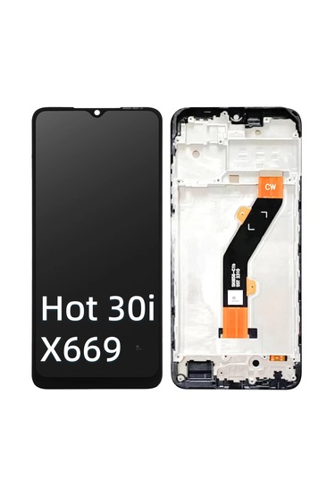 Infinix Hot 30i Lcd Ekran Dokunmatik Çıtalı