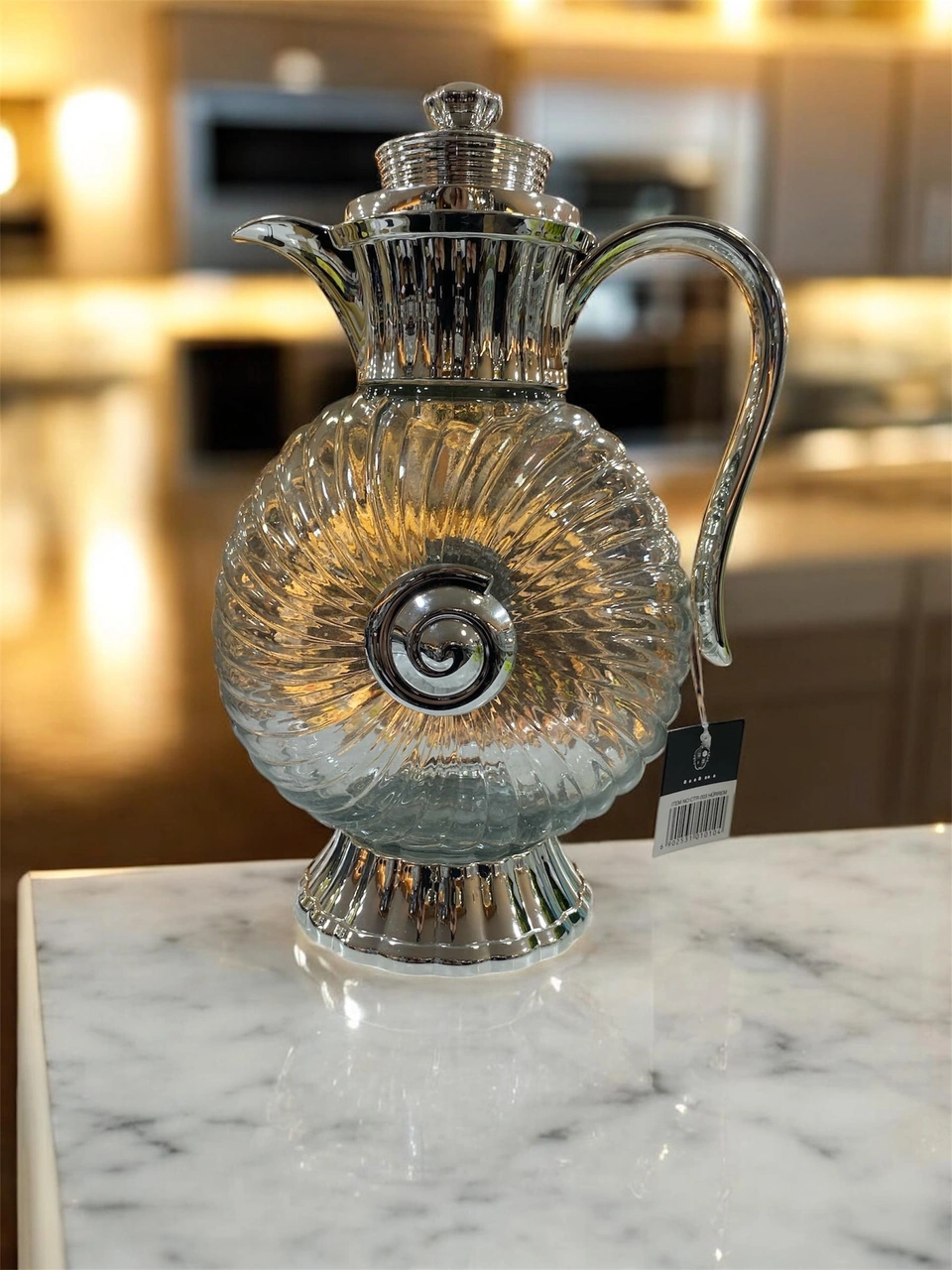 Royking Hürrem Sürahi Şerbetlik 1.8 Litre Gümüş