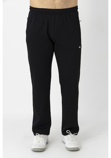 Crozwise Pamuklu Erkek Spor Pantolon Siyah