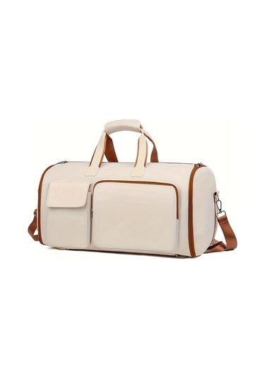 Elmpaly Siyah Çok Amaçlı Büyük Kapasiteli Seyahat Çantası Kuru Ve Islak Bölmeli Sırt Çantası Siyah