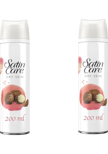 Satin Care Kuru Ciltler için Tıraş Jeli 2 x 200 ML