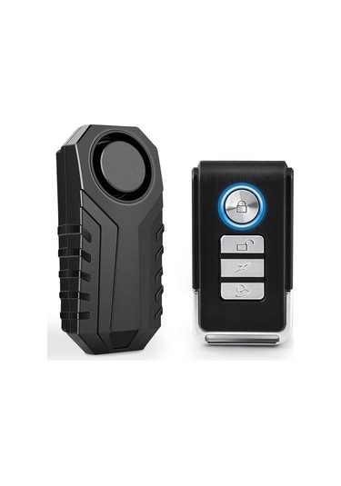 Kosona Ip65 Su Geçirmez Bisiklet Alarmı, Dayanıklı Pc Kasa, Titreşim Tespiti, 3 Zil Sesleri, Pil Düşük Uyarısı, Sf22r Modeli