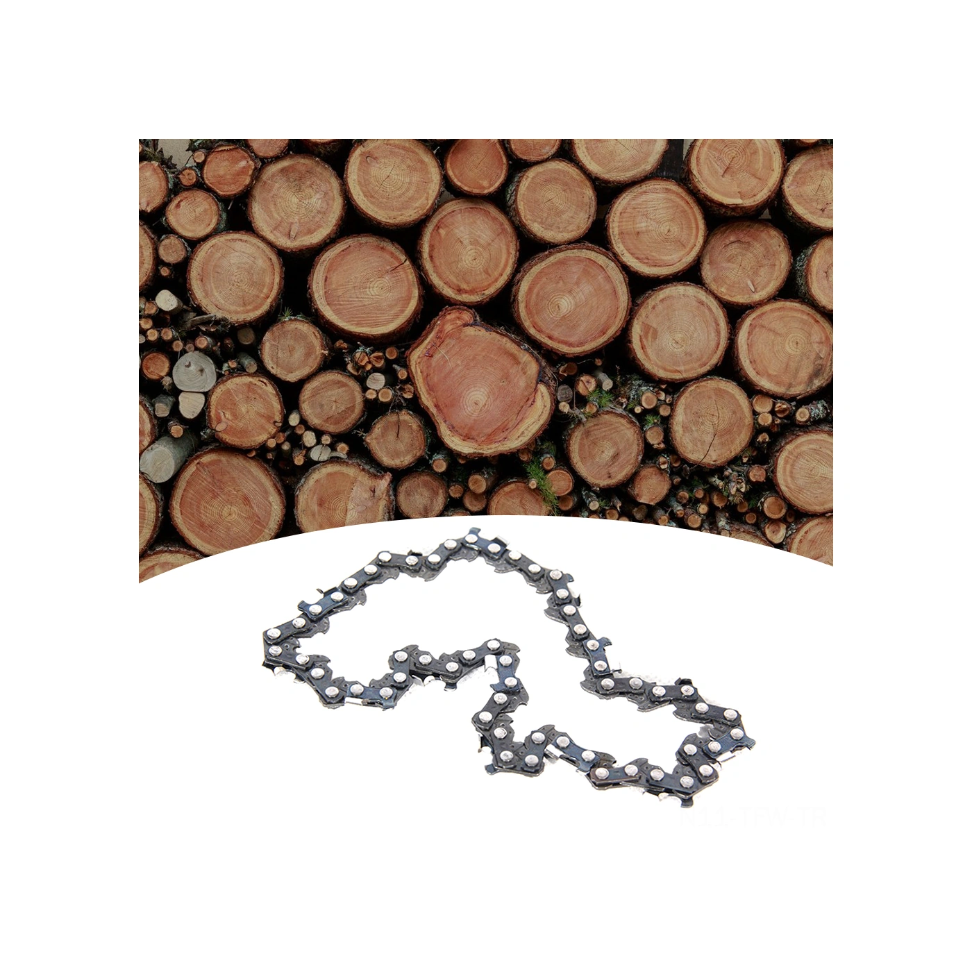 Tenfowee 65 Mangan Çelik Motorlu Testere Zinciri - 6"/8"/10" Rehber Plakaya Uygun, 8m/s Hızlı Kesim - Odun Kesim Ve Orman İşleri İçin