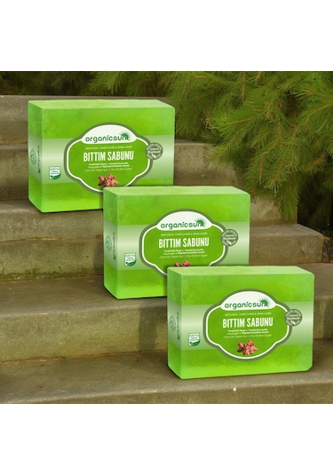 Organicsun Doğal Bıttım Sabunu 3 x 140 G