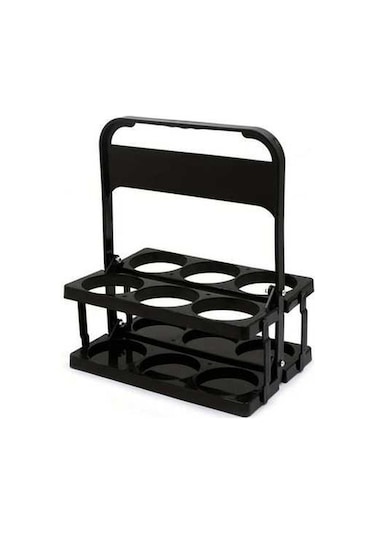 Trendooze 6 Şişe Pembe Taşınabilir Katlanır Bira Sepeti Gaojunshop01 Günlük Parti Kullanımı Pembe