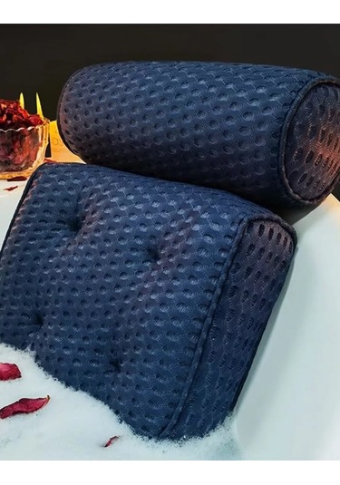 Shoppex Vantuzlu Baş İçin Baş Yatak Başlığı Ortopedik Yastık 179936605 Siyah