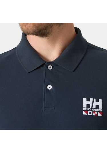 Helly Hansen Messina Graphic Fitted Erkek T-shirt-32467 Lacivert