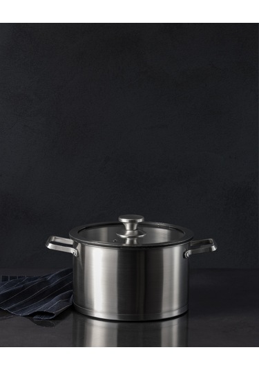 Madame Coco Raye Derin Tencere - Çelik - 24 Cm 8684427146248 Çok Renkli