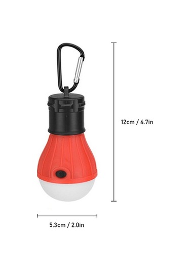 Besthome1 3 Led Taşınabilir Fener, Yüksek/düşük/sos, Abs, 60 Lumen, Çadır/hikap/acil Kullanım, Askı Tasarımı, Mavi Kartlı Paket Çok Renkli