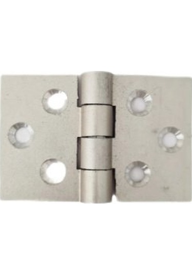 Alüminyum 2.5 Cm Dar Sabit Mentese 25 X 28 X 1.8 Mm / 10 Adet