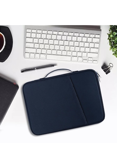 Suntek Tablet Kol Çantası Dayanıklı Toz 11-inç-mavi