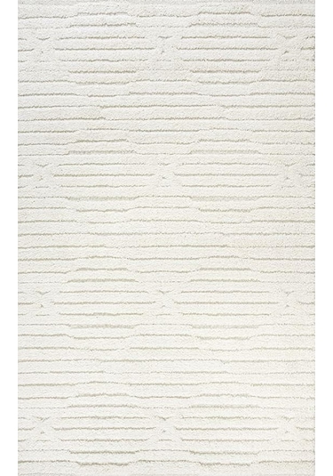 Padişah Halı Glaze 68370 060 Serisi İskandinav Salon Oturma Yatak Odası Halısı Krem