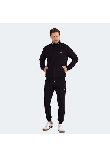 Slazenger FROZEN Erkek Eşofman Takımı Siyah