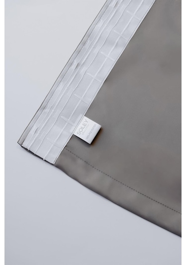 Lunet 140x270 Cm 2 Adet Blackout Fon Perde Bej